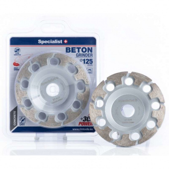 Specialist+ 37-001 Диск алмазний шліфувальний BETON 125 м