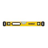 DeWALT Рівень "BOX BEAM LEVELS", алюмінієвий, 3 капсули, L=600 мм.