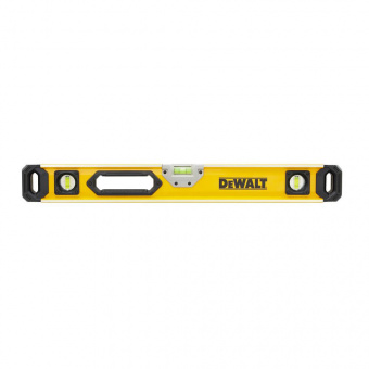 DeWALT Рівень "BOX BEAM LEVELS", алюмінієвий, 3 капсули, L=600 мм.