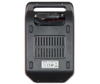 Компресор автомобільний з електрон. дисплеєм YATO: 12В, 120Вт, тиск- 1 МПа, 25л/хв, кабель- 3 м [12]