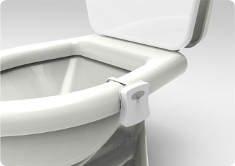 VOREL Світильник з датчиком руху і гаком світлодіодний для освітлення раковин  | 75455