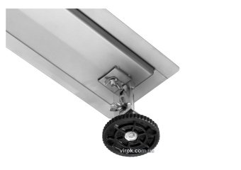 FALA Трап стіновий зливний з нержавіючої сталі "BRICK" ; 50х 4х 5 см  | 75352