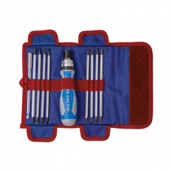 KING TONY Набор отверток 16 в 1 (PH,PZ,SL,Hex,Torx) в тубусе | P32526MRN