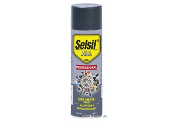 Мастило універсальне (Спрей) SELSIL 200 мл. для змазки, захисту та очистки поверхонь [36]