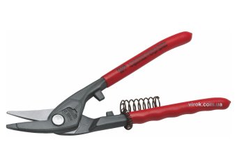 NWS Ножницы по металлу левые t = 1,0- 1,2 мм, 300 мм, лезвия 50 мм. art. 062L-12-300