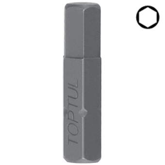 Насадка отверточная TOPTUL 1/4" 25мм HEX 12мм FSDA0812