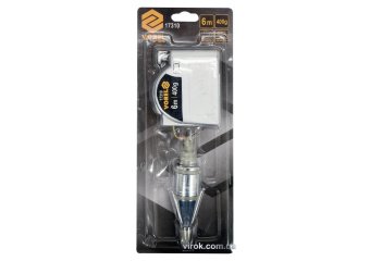 VOREL Висок будівельний , V= 400 гр, зі шнуром l= 6 м та магнітом  | 17310