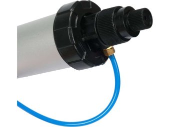 YATO Пістолет пневматичний для нанесення герметиків YATO трубовидний, V=600 мл, L=380 мм з алюмінію 