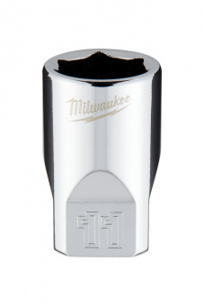 MILWAUKEE Головка хромована метрична 1/4'', 11мм | 4932478319