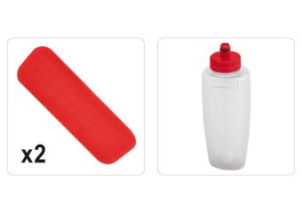 LUND Швабра з розпилювачем : з 2 мікрофібрами, платформа- 41х13 см, ємність- 350 мл, l= 118 см  | 67