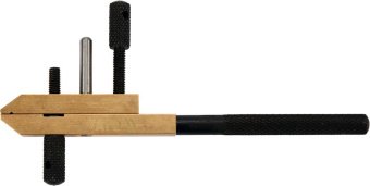 YATO Лещата ручні латунно-сталеві YATO: губки- 10 мм, розвід губок- 13 мм  | YT-65085