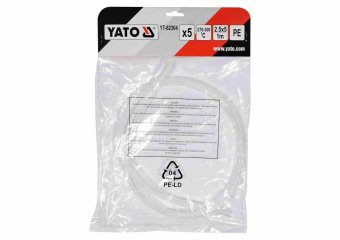 YATO Стержні поліетиленові для зварювання/пайки пластику YATO: 2.5x5 мм, L= 1 м, при t= 300°C, 5 шт 