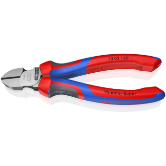KNIPEX Кусачки боковые 160 мм (70 02 160) | 70 02 160