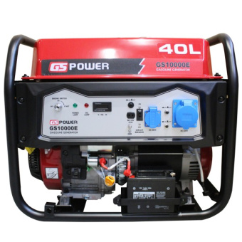 Бензиновий генератор SENCI GS POWER GS10000E + олива (8 кВт)