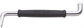 BAHCO 2047-2-12 Отвертка с двойным изгибом под винты со шлицем 12,0х2,0х200 мм; угол 90 град.