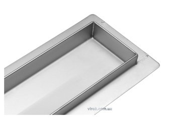 FALA Трап підлоговий для душу з нержавіючої сталі "TOCANTINS" ; 40х 7х 5,2 см  | 75368