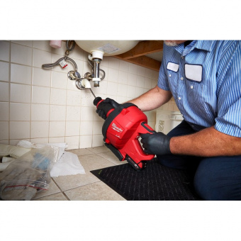 MILWAUKEE Машина прочистна акумуляторна , M18 FDCPF10-0C, трос 10м | 4933459684