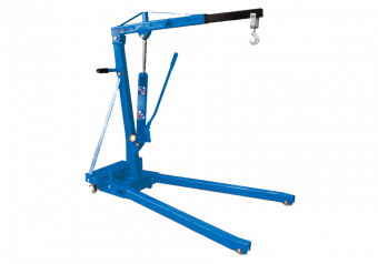 KING TONY Кран гидравлический 2 Тонны складной (низкий 90мм) поворотная ручка | 9TY1342-02A-B