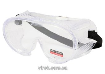 YATO Окуляри захисні YATO прозорі з регул. еластичним пояском  | YT-7380