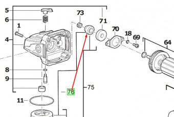 MILWAUKEE Комплект шестерень AGV15 | 4931453671
