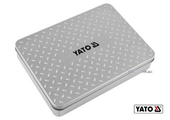 YATO Викрутка акумул. з набором біт YATO : Li-Ion 3.6В 450 мАгод, LED-підсвітка, HEX-1/4", CrV, 39шт