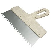 Шпатель нержавіючий, тип Light, 250мм, зуб 12х12мм Colorado | 05-464