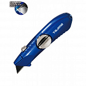 TAJIMA Нож V-REX трапеция с выдвижным лезвием синий алюминиевый корпус VR102B