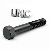 Болт DIN 931 1/2x8 (203mm) Grade 5 (~8,8) UNC 13