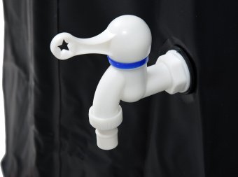 FLO Бак збірний дощової води з ПВХ : 100 л, Ø=3/4", Ø40 x 78 см, стійкий до УФ променів  | 89700