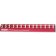 Планка для головок (магнитная) TOPTUL 3/8"*240*12шт PBKB2R2412