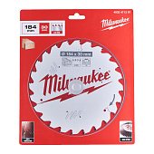 MILWAUKEE Диск пиляльний PFTE THIN KERF , Ø184х30х1,6мм, 24 зуб. | 4932471297
