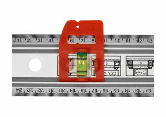 YATO Лінійка алюмінієва з ручкою YATO : 1000 x 59 x 2 мм, 2 капсули | YT-70715