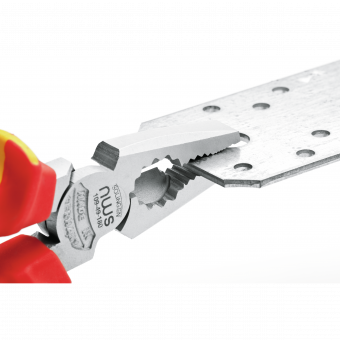 NWS Плоскогубці комбіновані силові CombiMax : L= 165 мм. ізольовані ручки VDE до 1000V // 109-49-VDE