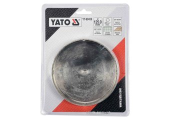 YATO Свердло по гресу і кераміці YATO, Ø= 125 мм, при сухому і мокрому режимах  | YT-60436