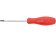 Викрутка з плоским шліцом YATO: SL3 мм, робоча l= 75 мм [24/288]