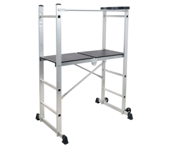 YATO Риштування складане на 2 колес YATO з платфор- 104х40см висота- 90см, 154x113.5x86см, з алюміні