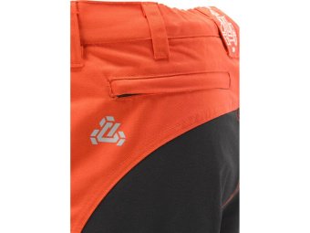 Штани робочі 4-WAY стреч SERWAL оранжево-чорні YATO розм XL/ 92-98 см, ріст- 178-188 см, 11 кишень