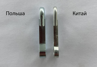 Карабин пружинный  40 мм // Goralmet (Польша)