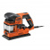 Шліфмашина вібраційна BLACK+DECKER DuoSand, 270 Вт, 5000-13000 об/хв, 115х230 мм
