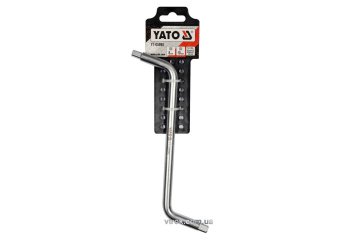 Ключ двосторонній для зливної пробки YATO : квадрат- 8 x 10 мм [6/36]