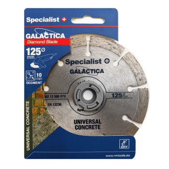 Specialist+ 11/2-0125 Диск алмазний GALACTICA 125x10x22