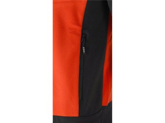 Худі флісовий з поліестеру YATO розмір M, червоно-чорний, 5 кишень [20]