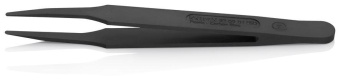 KNIPEX Пинцет для прецизионных работ пластик ESD, black 01 | 92 09 01 ESD