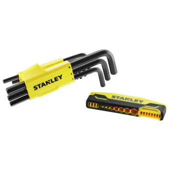 STANLEY 0-89-904 Набор ключей шестигранных 9 ед. 1.5-10 мм на блистере
