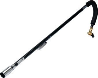 VOREL Пальник газовий для бур'яну з п`єзозапалом, макс. t=1300°C, P=3 кВт, l=85см, сопло Ø=25мм  | 7