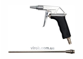 YATO Пістолет пневматичний продувальний YATO з подовженим соплом, 1/4", 0.8 MPa  | YT-2373