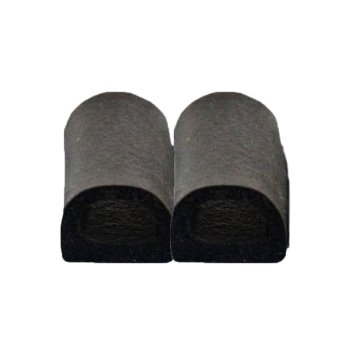 Ущільнювач самоклеючий D, чорний, 6х9мм, 100м Technics | 10-773