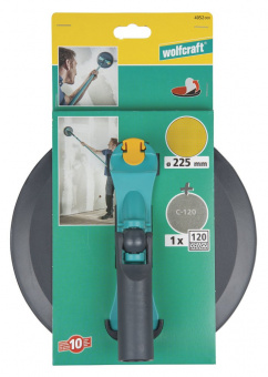 Wolfcraft круглая шлифовальная машина Ø 225 // 4052000