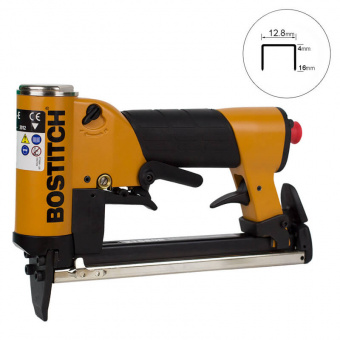 Пістолет скобозабивний BOSTITCH, пневматичний, тип кріплення "80", довжина 4-16 мм