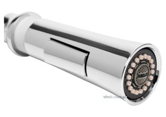 FALA Змішувач води "FLEXIBLE-2"для раковини з гнучкою червоною лійкою,регулюв.потоку води,l=60см(DW)